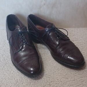 Allen Edmond Sanford Lace Up Cap Toe Shoes
